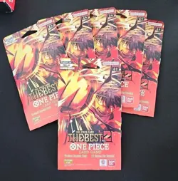 One Piece TCG PRB-02 The Best Vol. 2 Sleeved Booster Pack LOT OF 6 English New - Image 4