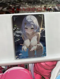 Noelle SGR-09 Reluctant CCG Anime Waifu Card - Image 1
