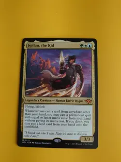 Kellan, the kid. Mythic OTJ Huamn Faerie Rogue. MTG Card. M0213 - Image 1