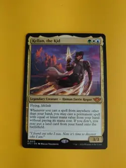 Kellan, the kid. Mythic OTJ Huamn Faerie Rogue. MTG Card. M0213 - Image 2