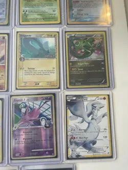 Vintage Pokemon Card Lot - Arceus, Rayquaza, Mewtwo, Pikachu, EX/Prime Era - - Image 4