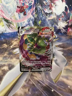 Pokemon TCG Tornadus VMAX Holo Ultra Card Sword & Shield Chilling Reign 125/198 - Image 1
