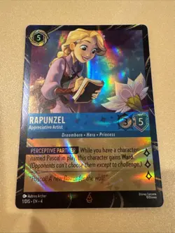 Disney Lorcana Magical Places Rapunzel Donald Duck EPCOT Promo Cards - Image 3