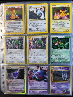 Lot of 90 ALL HOLO Vintage Pokemon Card Binder Collection - Image 2