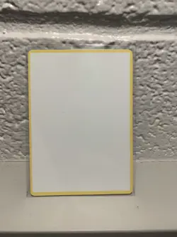 Pokemon TCG Misprint Blank Card - Image 1