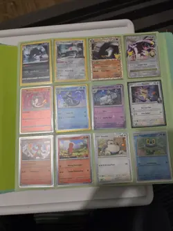 154 Pokemon Cards Joblot Bundle Binder Included Secret Rares Ex IR Full art NM - Image 2
