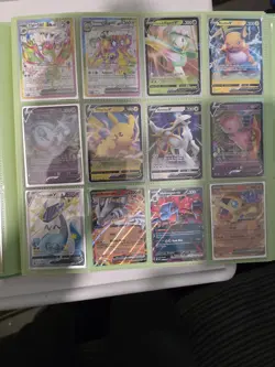 154 Pokemon Cards Joblot Bundle Binder Included Secret Rares Ex IR Full art NM - Image 4