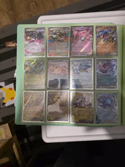 154 Pokemon Cards Joblot Bundle Binder Included Secret Rares Ex IR Full art NM - Image 5