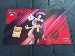 Mewtwo And Giovanni VGC Regional Championship Playmat + Promo Card [TCG/VGC] - Image 1