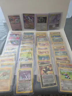 Pokemon Mixed Card Lot of 45 Assorted Characters and Types - Image 1