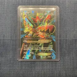 Pokemon TCG M Scizor EX Full Art Holo Card 120/122 Breakpoint Mega Ultra Rare MP - Image 1