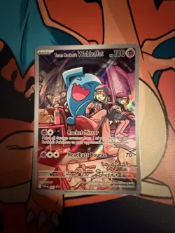 Team Rocket's Wobbuffet 203 Sv: Scarlet & Violet Promo Cards Holo - Image 1