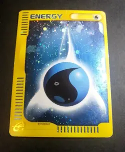 Water Energy Pokemon Card Japanese 2002 Holo E-Series McDonald's Promo - Image 1
