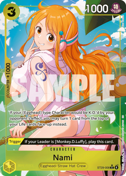Nami (Alt Art) ST29-008 C Starter Deck (EGGHEAD) - ONE PIECE Card Game ENG - Image 1