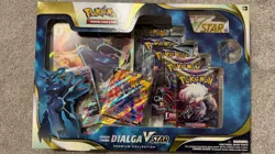 NEW DIALGA VSTAR PREMIUM COLLECTION BOX POKEMON CARDS BOOSTER PACKS TCG - Image 1