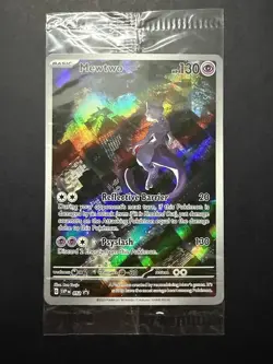 Pokemon Card Mewtwo 052 Black Star Promo Sealed - Image 1