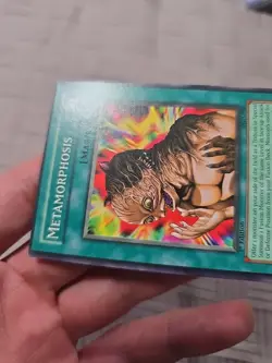 Yugioh Metamorphosis PGD-090 1st Edition LP Misprint Miscut Off Center Card - Image 4