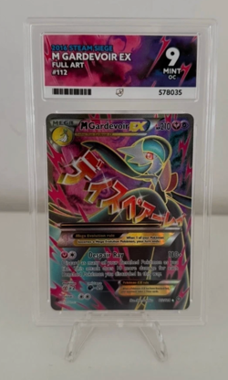 M Gardevoir EX 112/114 Pokemon TCG M Gard Full Art Holo Card Steam Siege - ACE 9 - Image 1