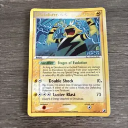 Electabuzz Reverse Holo 22/115 ex Unseen Forces 2005 LP Pokemon Card - Image 2