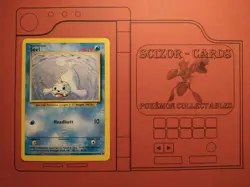 Seel Base Set 1999 Uncommon Near Mint Pokemon Card 41/102 + Sleeve - Image 1