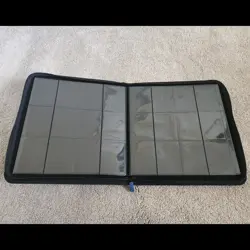 Vault X Blue Card Binder 12-Pocket Exo-TecR Zip - Side-loading, Holds 480 Cards - Image 3