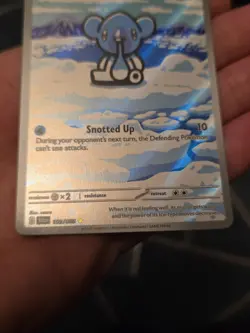 Pokemon Card Cubchoo 109/086 Illustration Rare Black Bolt Near Mint - Image 4
