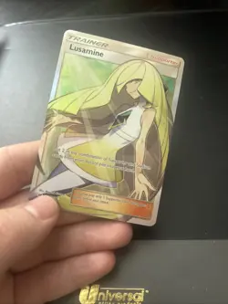 Pokemon TCG Lusamine Crimson Invasion Holo Full Art Ultra Rare Card 110/111 - Image 5