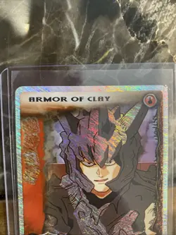 TCG Yu Yu Hakusho Ghost Files S138/176 Armor of Clay Foil Card 2003 Mint/NM - Image 2