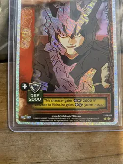 TCG Yu Yu Hakusho Ghost Files S138/176 Armor of Clay Foil Card 2003 Mint/NM - Image 3