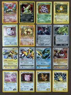 Pokemon Vintage Card Collection Lot Binder 68x Holos, Neo Ho-oh/ Tyranitar, WOTC - Image 5