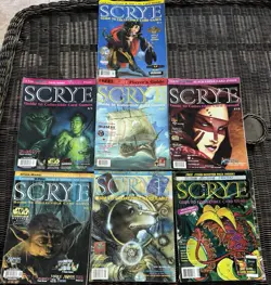 Scrye Guide To Collectible Card Games 1995 1996 1997 7 Magazine Lot #6 #8 #20 - Image 1