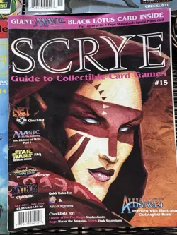 Scrye Guide To Collectible Card Games 1995 1996 1997 7 Magazine Lot #6 #8 #20 - Image 4