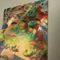 Pokemon Snorlax VMAX Sword & Shield Base Card 142/202 LP Condition - Image 3