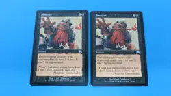 2x SMOTHER INSTANT ONSLAUGHT MAGIC THE GATHERING MTG NM - Image 1