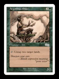 Argothian Elder LP Light Play Urza's Saga MTG [7539] - Image 1