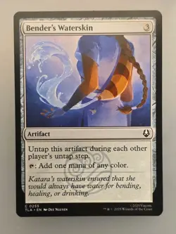 Bender's Waterskin Avatar: The Last Airbender Magic The Gathering - Image 1
