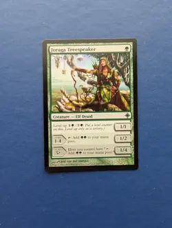 MTG Joraga Treespeaker: Rise of the Eldrazi #190 - EX-MT - Image 1