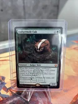 Badgermole Cub Avatar: The Last Airbender NM - Image 1