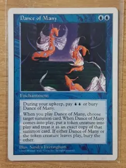 1997 MAGIC THE GATHERING 5TH EDITION DANCE OF MANY TD25 - Image 1