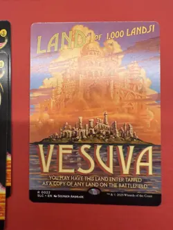 Mtg Secret Lair Encyclopedia - Vesuva - Non Foil -NM - Image 1