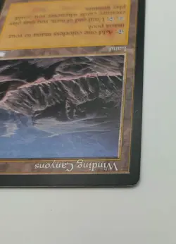 Winding Canyons. Weatherlight Set. Magic the Gathering. Near Mint. - Image 3