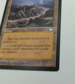 Winding Canyons. Weatherlight Set. Magic the Gathering. Near Mint. - Image 5
