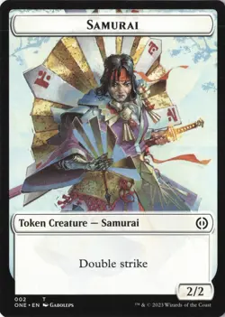 Samurai Token Phyrexia: All Will Be One NM #2 MTG - Image 1