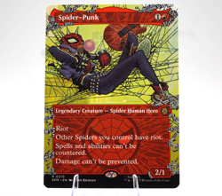 Spider-Punk | #210 | Borderless | Non-Foil | Spider-Man SPM | Magic | 2025 - Image 1