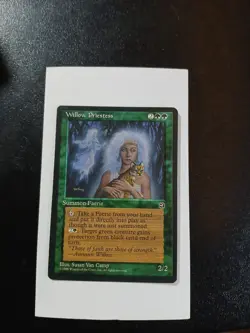 Magic The Gathering Willow Priestess Homelands Near Mint Condition ●87 - Image 3