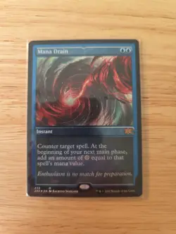 Mana Drain (Foil Etched) Double Masters 2022 Foil - Image 1