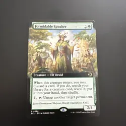 MTG Formidable Speaker 0366 (EXTENDED ART) | Lorwyn Eclipsed ECL - Image 1