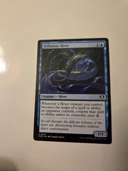 1 x Diffusion Sliver - Commander Masters - NM-Mint - MTG - Image 1