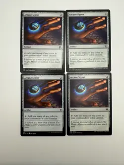 4x Arcane Signet MTG Regular - Image 1