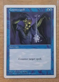 1997 MAGIC THE GATHERING 5TH EDITION COUNTERSPELL TD25 - Image 1